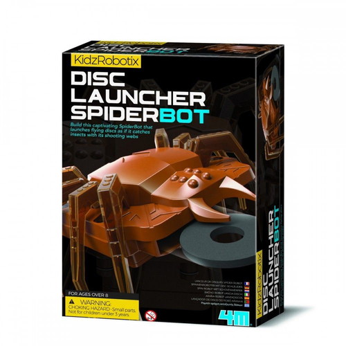 Disc Launcher Spider Robot construction kit new