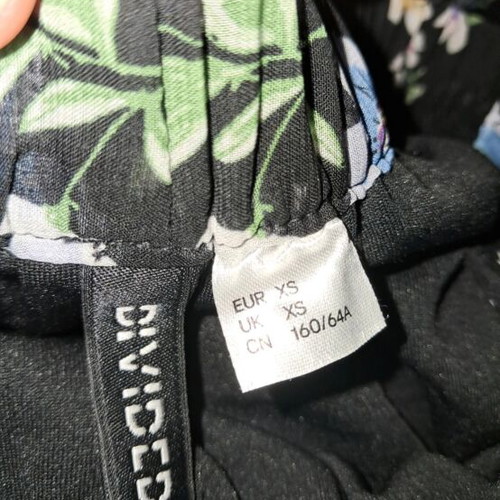 H&M long skirt with floral print