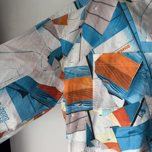 Bimba Y Lola oversize women's shirt like new, S-M, multicolor