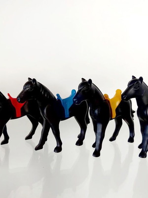 Playmobil horses used No16