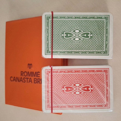 Vintage sealed playing cards Bielefelder Spielkarten Fabrik GmbH