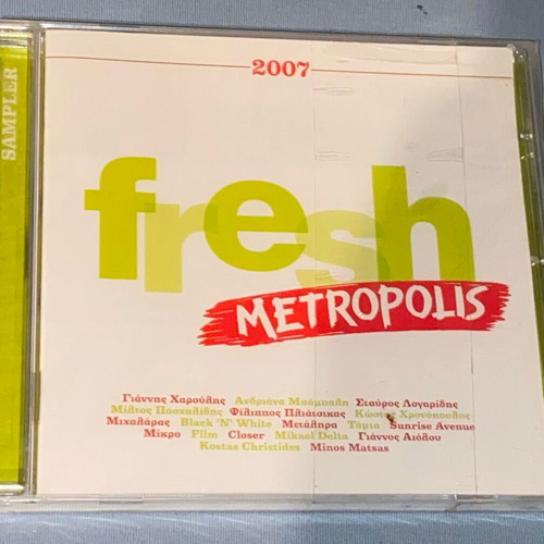 Fresh Metropolis CD new, rare collectible entechno