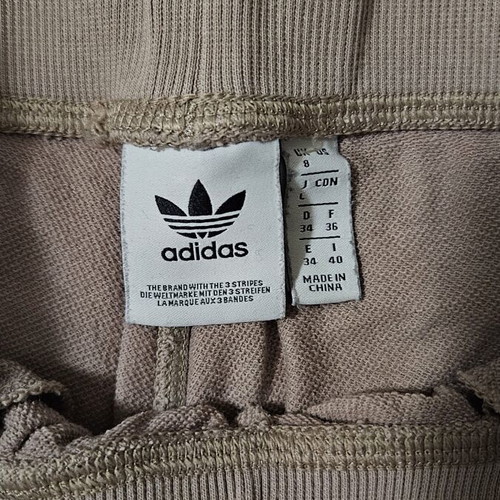 Adidas women's baggy tracksuit pants Small like new, beige pink