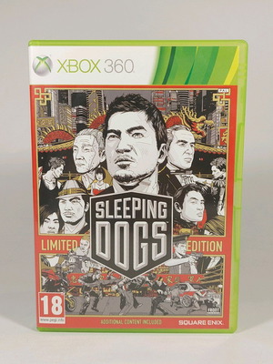 Sleeping Dogs Limited Edition game for XBOX 360 like new