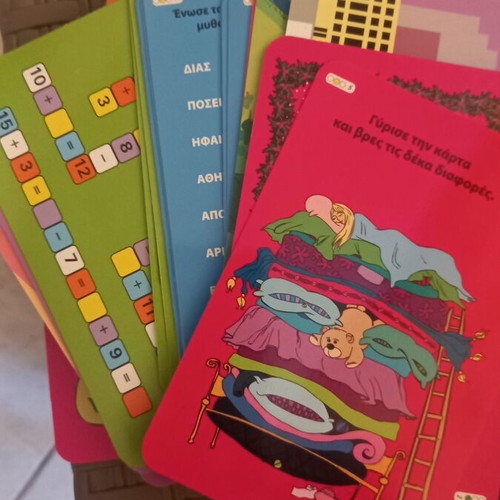 100 Logic and Fun Card Games with Erasable Marker