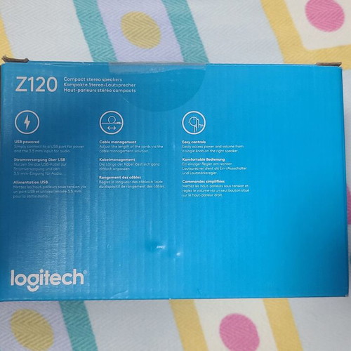 Logitech Z120 2.0 Stereo Speakers new, compact USB powered