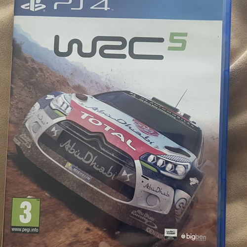 WRC PlayStation 4 game like new