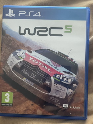 WRC PlayStation 4 game like new