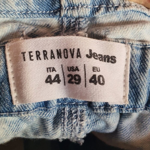 Denim shorts with elastic waist, like new, size L 40 12