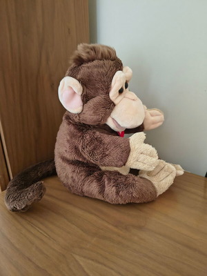 Trudi monkey hand puppet plush toy