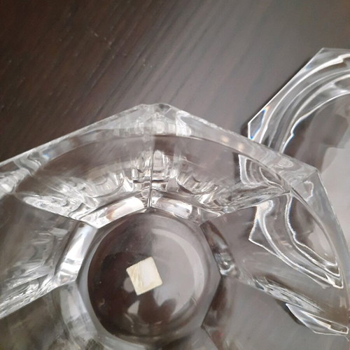 Glass fondant dish for chocolates used