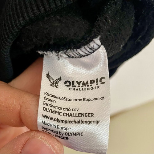 Men's Black Olympic Challenger Sweatshirt like new, size M