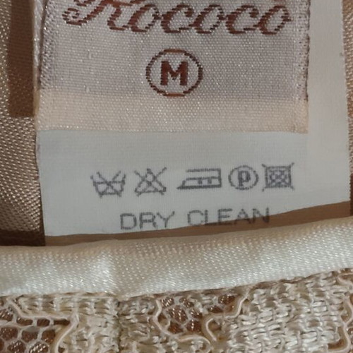 Lace pants Rococo like new, beige, size M 38 10