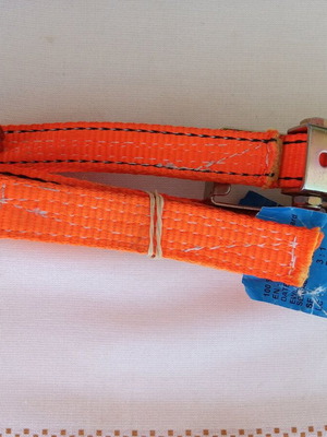 Polyester ratchet tie-down strap 25mm*3m like new 750kg