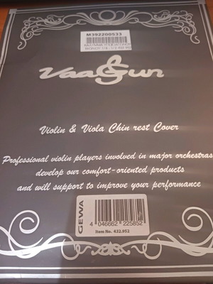 Violin Chin Rest Cover 1/8 1/2 new