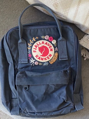 Fjallraven Kanken 7l backpack with embroidery