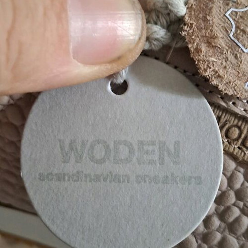 Woden waterproof shoes new, leather, beige, sizes 37-39