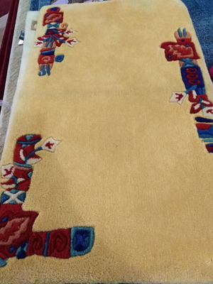 Rug 0.60x1.00 new with plastic anti-slip backing