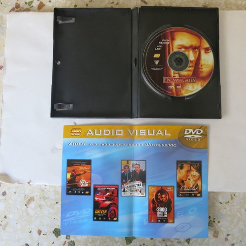 Enemy at the Gates DVD like new, with subtitles