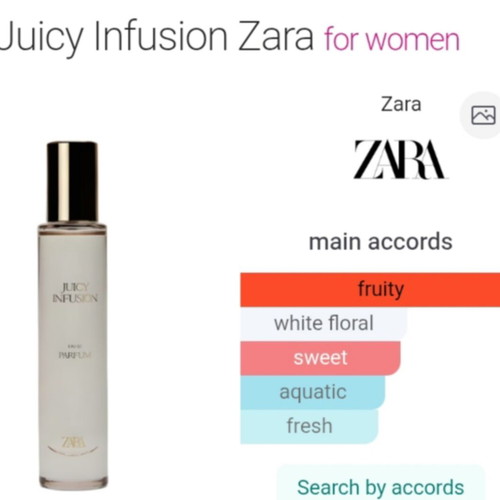 Zara Juicy Infusion Eau de Parfum 30 ml new, authentic