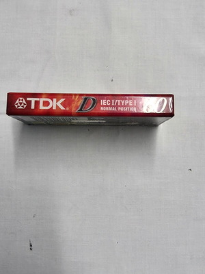TDK D60 Cassette Tape IEC I/Type I High Output κασέτα ήχου σφραγισμένη καινούργια
