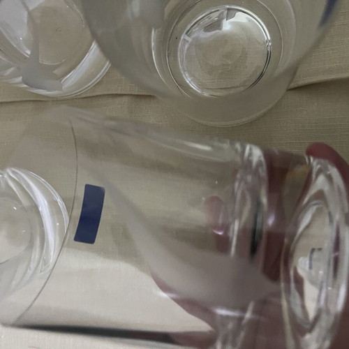 SP COLLECTION Crystal Glasses new, set of 6 pieces