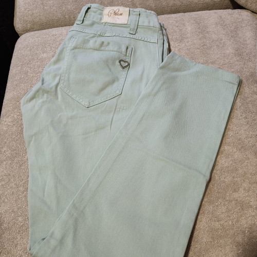 Fabric summer pants used, size large, Please