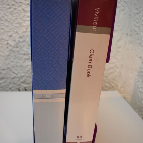 Clear Book A4 with 80 pockets, new, 2 pieces