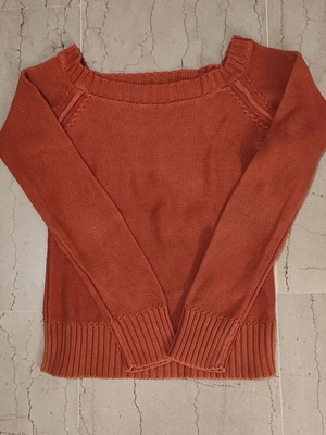 Bershka sweater used, coral, size Medium