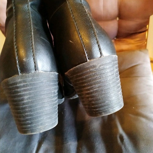 Footloose boots used, black, size 40, genuine leather