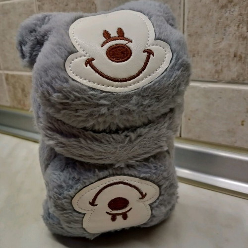 A.L.E. children's earmuffs gray like new for cold protection