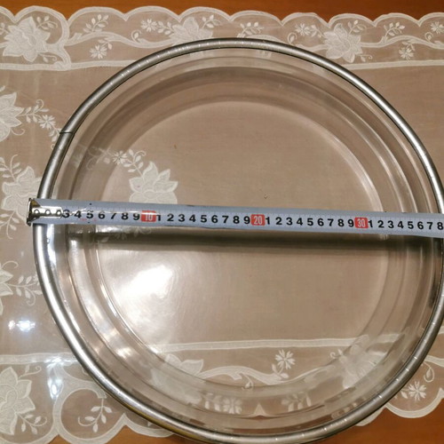 Plexiglass platter used with lid