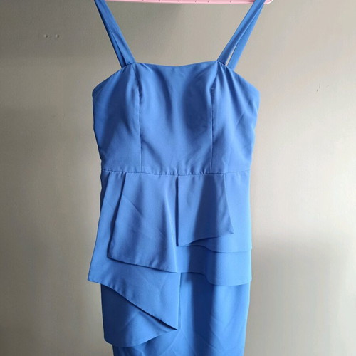 Lucy & Co dress blue like new, size M