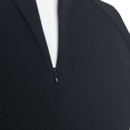Black dress minimal style large like new with low waist