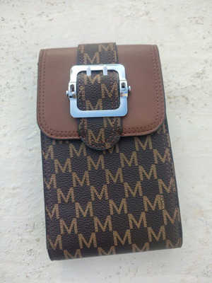 Women's wallet bag new brown with detachable chain