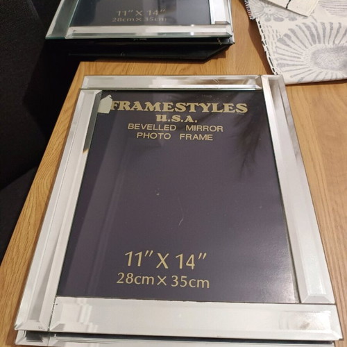 Large photo frames used, pack of 5, 28x35 cm