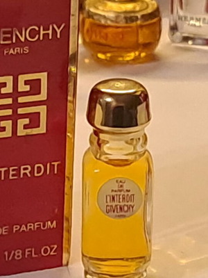 Givenchy L'Interdit Eau de Parfum 4ml vintage μινιατούρα