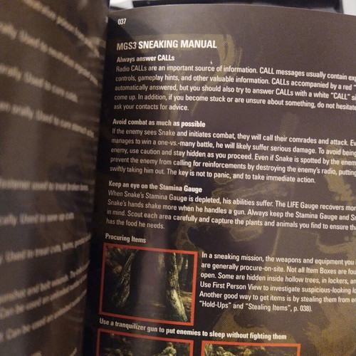 Metal Gear Solid 3 Subsistence PS2 like new with English manual