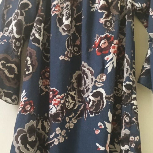 Dress like new, blue, 95% viscose 5% elastane, size L