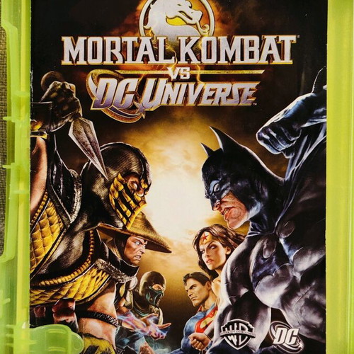 Mortal Kombat vs DC Universe Xbox 360 used in very good condition