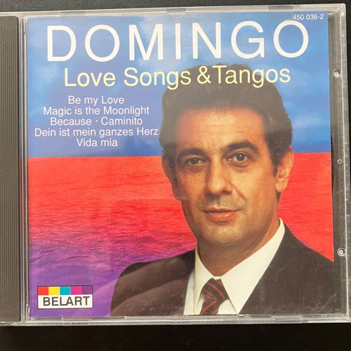 Domingo Love Songs & Tangos CD used, classical