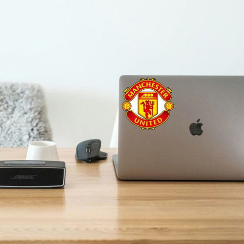 Manchester United sticker made to order, glossy paper