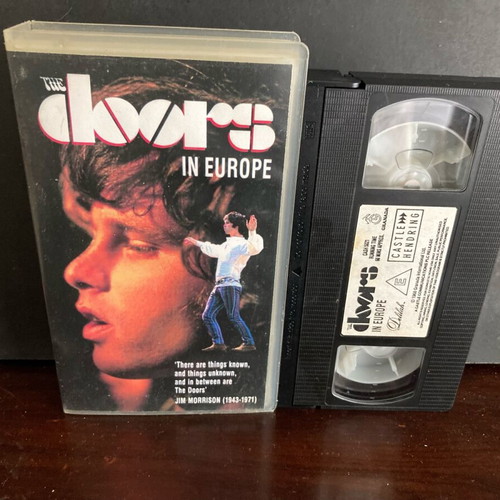 Doors In Europe VHS used, English edition