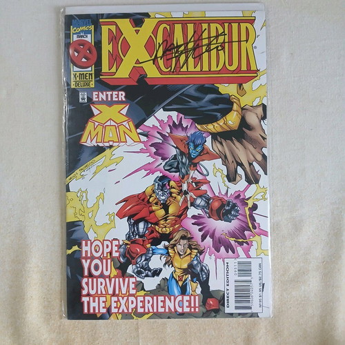 Excalibur #95 used with Carlos Pacheco signature