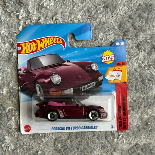 Hot Wheels Porsche 911 Cabrio Turbo new