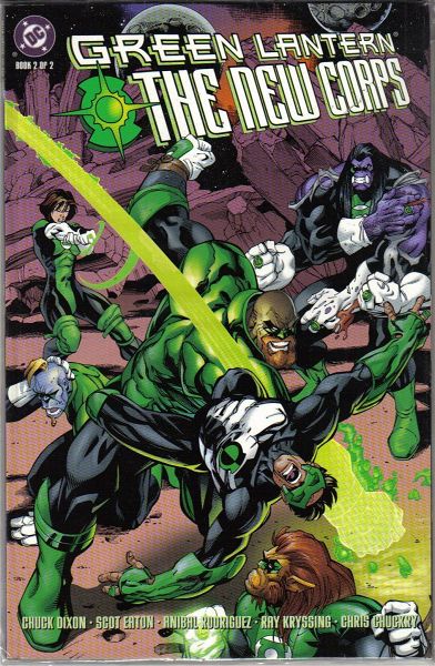  DC COMICS xenoglossa GREEN LANTERN: THE NEW CORPS