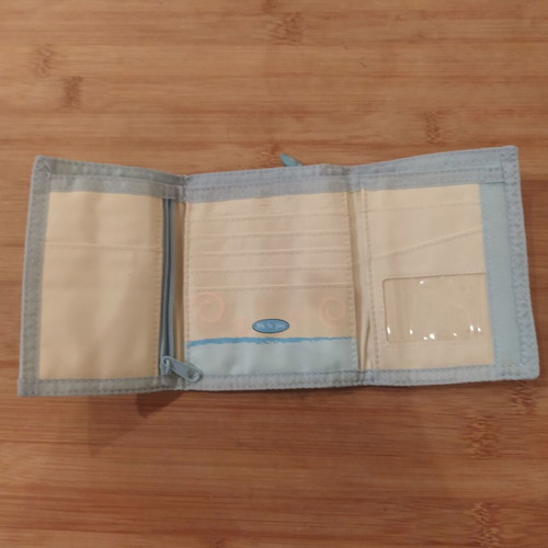 Me to You Tatty Teddy wallet like new, white-cream and turquoise
