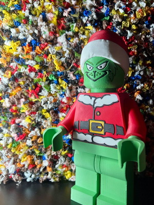 LEGO Grinch 22εκ καινούργιο 3D Printing φιγούρα