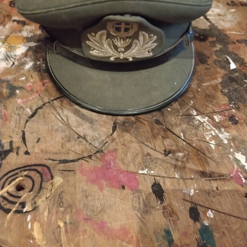 Officer Cap used, military