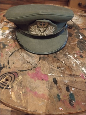 Officer Cap used, military